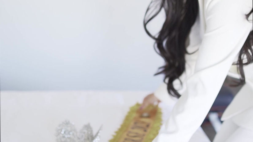Mrs Universe in San francisco.